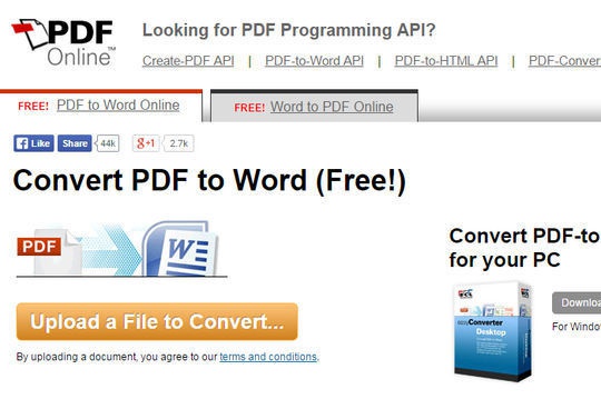 Онлайн-конвертер PDF
