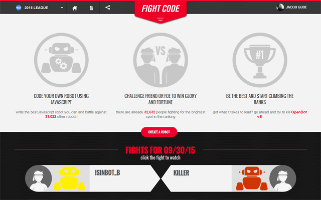 Обучающая игра FightCode