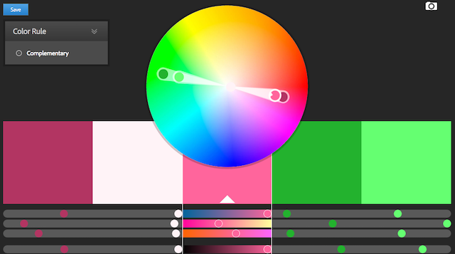 веб-приложение Color