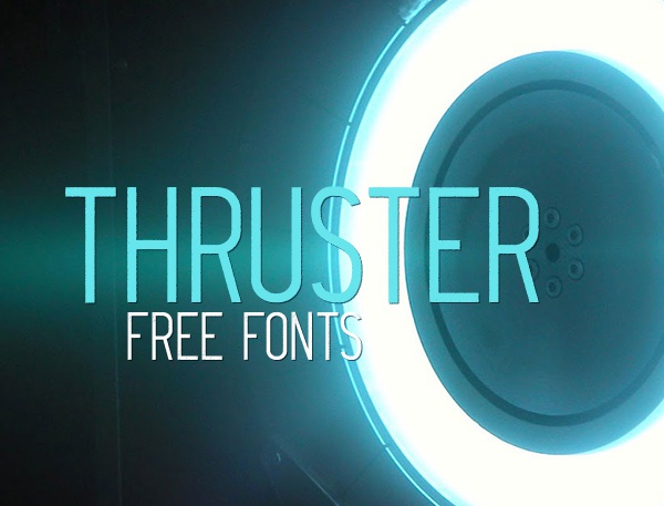 Бесплатный шрифт Thruster