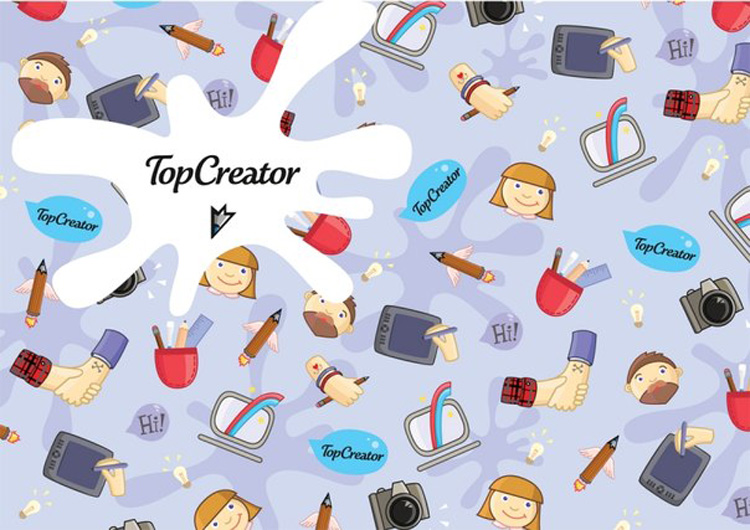 TopCreator – онлайн-галерея ваших работ