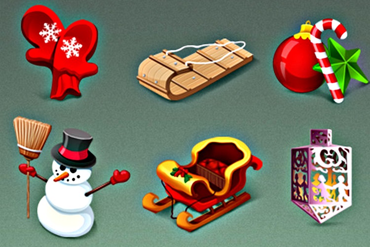 Сезонные иконки: Зимнее вдохновение и бесплатные наборы