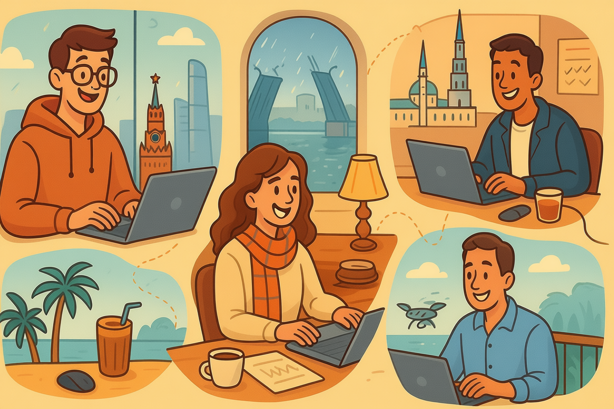 Воскресный тест - Какой ты город России (как фрилансер)?