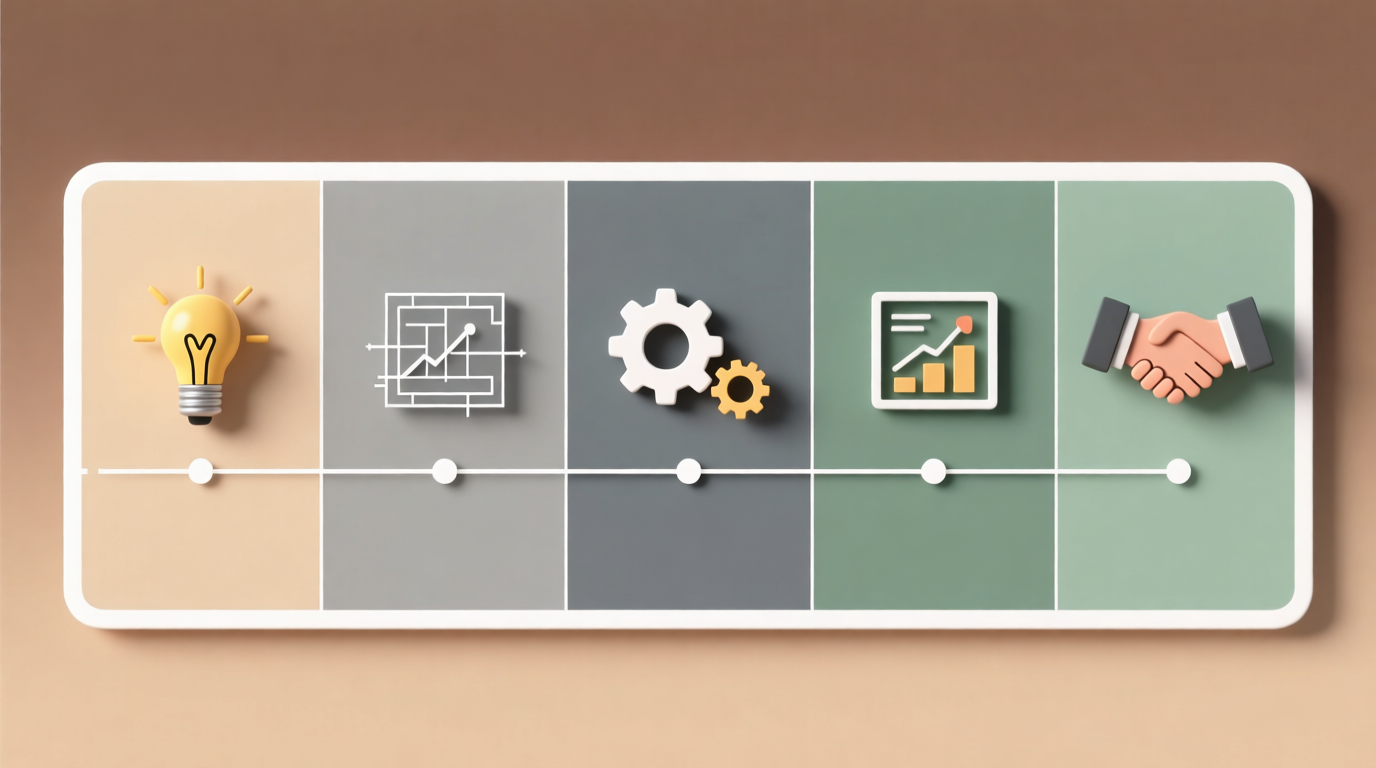 Как управлять проектом - 5 основных этапов
