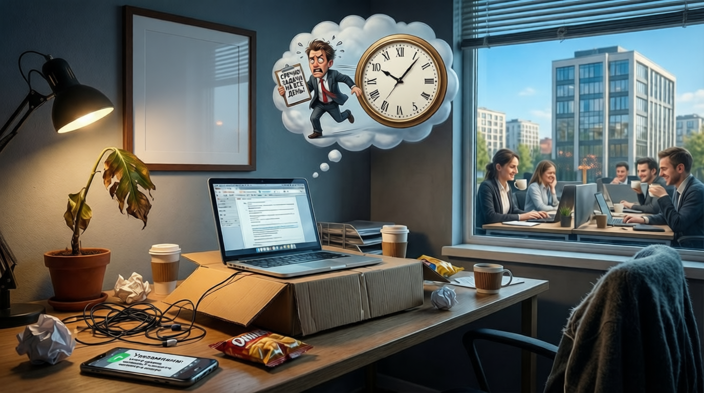 Почему работать на фрилансе тяжелее чем в офисе?