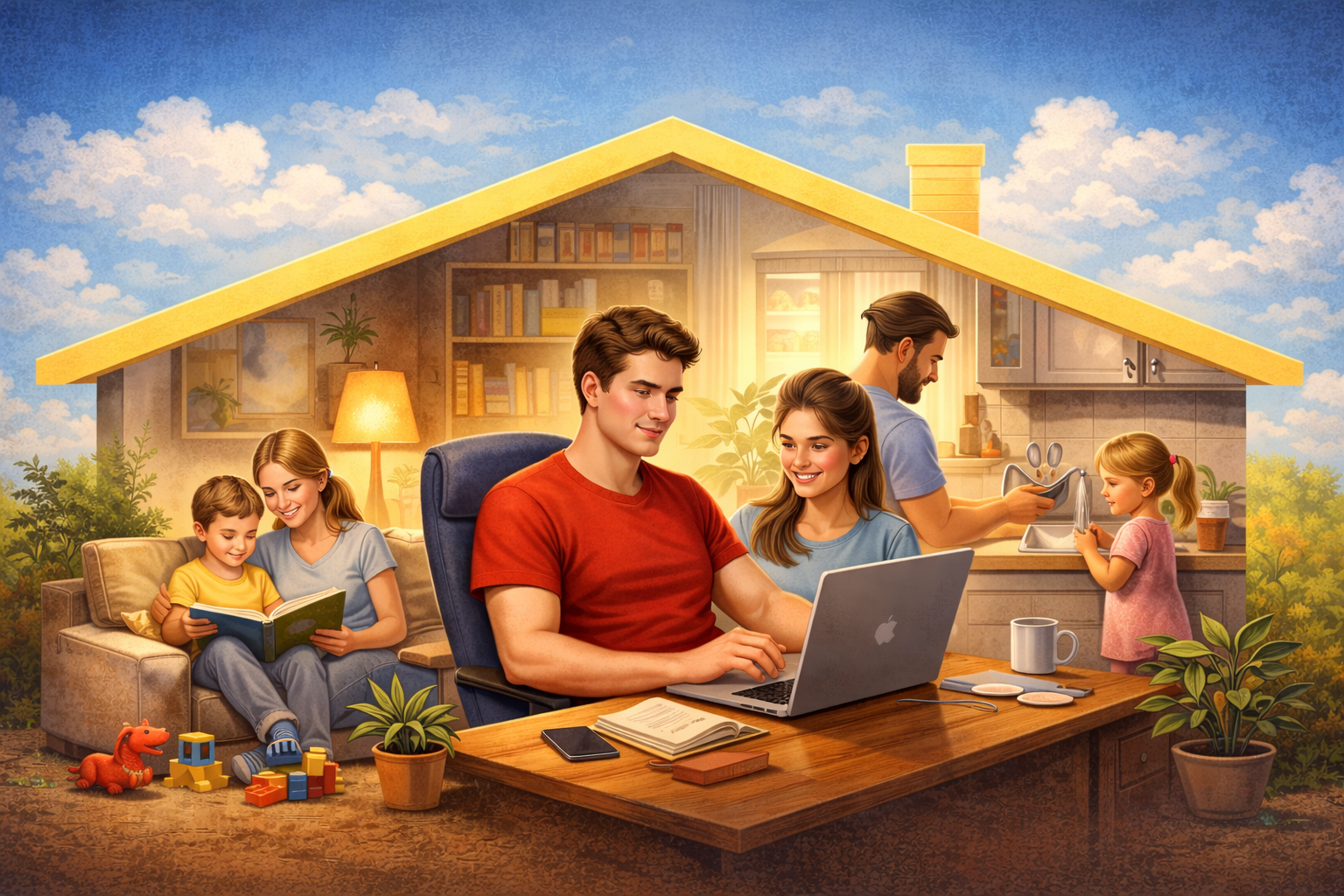 Фриланс и семья: искусство жить под одной крышей с работой и близкими