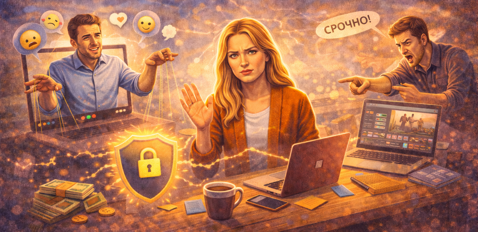 Как не поддаваться на манипуляции клиентов: границы и правила общения